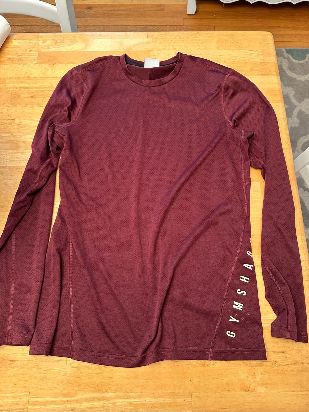 Gymshark men’s long sleeve shirt small